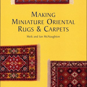 PDF Vintage Making Miniature Oriental Rugs and Carpets | Vintage Cross Stitch Pattern | ENGLISH | Digital Download