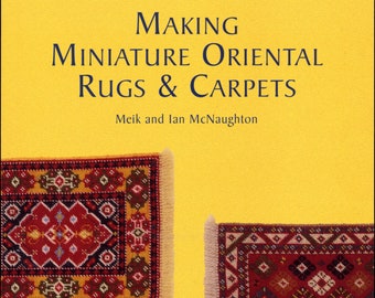 PDF Vintage Making Miniature Oriental Rugs and Carpets | Vintage Cross Stitch Pattern | ENGLISH | Digital Download