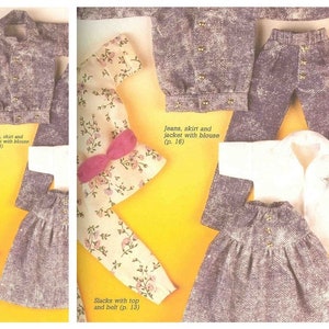 PDF Vintage modepoppen 11-1/2&quot; naaipatroon | Kledingkastkleding voor poppen 11-1/2&quot; | NEDERLANDS | Digitale download