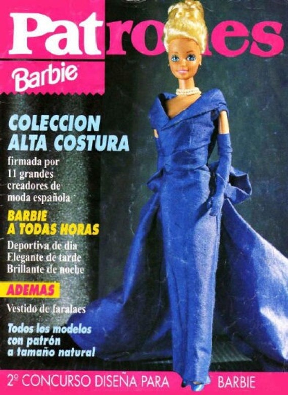 Arte e croche: barbie  Patrones de barbie, Patrones de costura de barbie,  Ropa para barbie