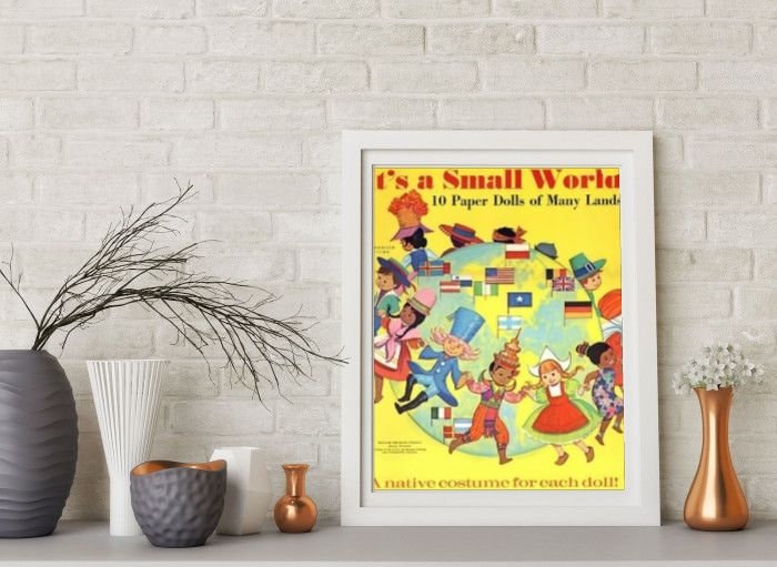 PDF Vintage Paper Dolls | Paper Doll Kids From Different Countries