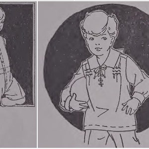 PDF Vintage Sewing Pattern | Vintage 1921 A Complete Course In Dressmaking Vol.11 Boys Clothes