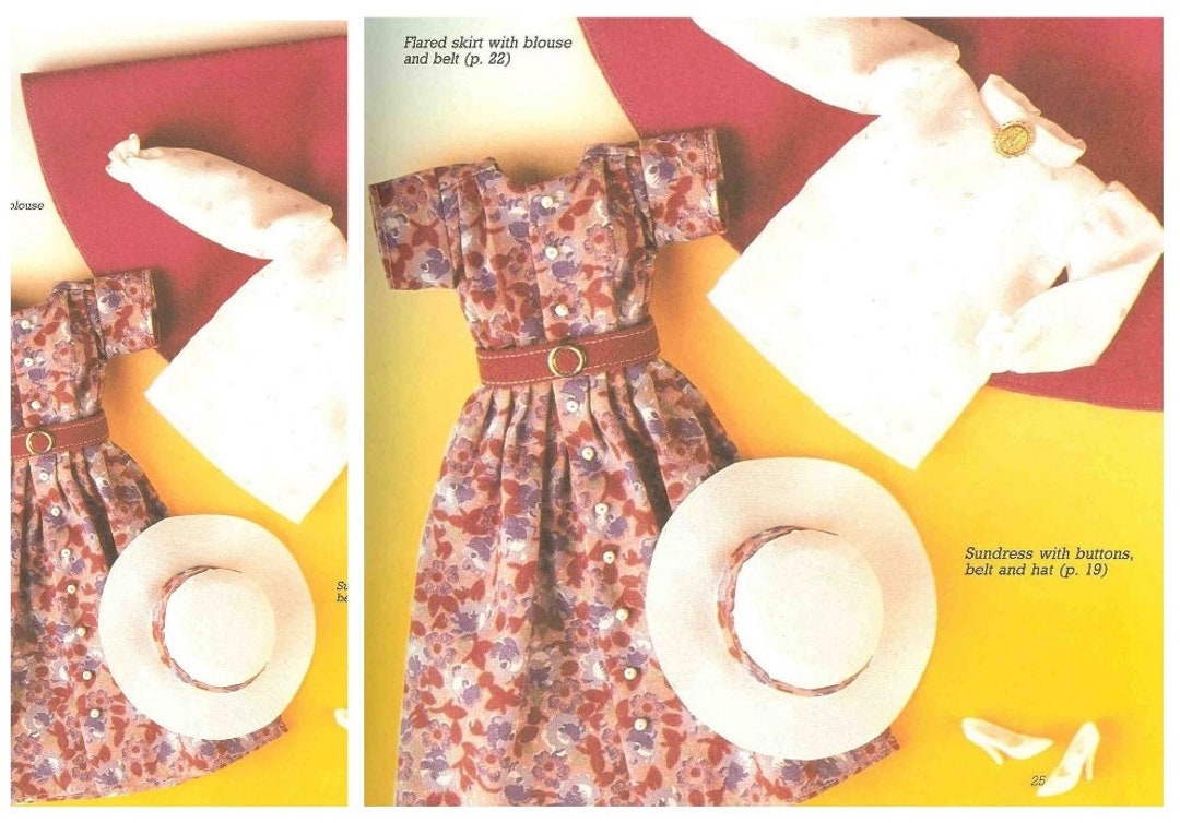 PDF Vintage Fashion Dolls 11-1/2" Sewing Pattern | Wardrobe Clothes for ...