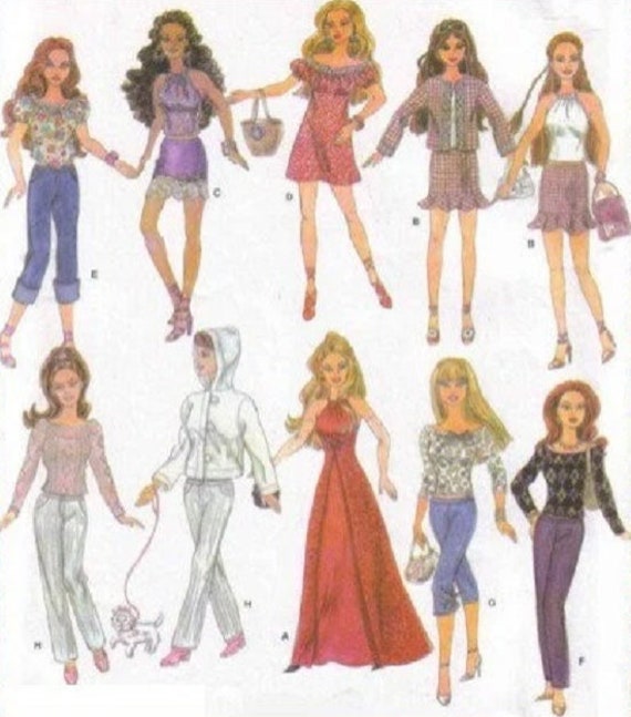 Sewing clothes for barbie pdf hotsell