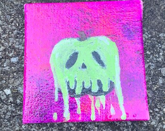 Spooky Mini Paintings