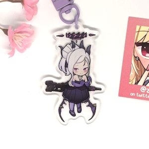 PRE-ORDER Hina (Dress Ver.) Keychain | Blue Archive | Sorasaki Hina | Acrylic Charm | Double-sided