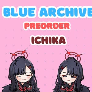 PRE-ORDER Ichika Keychain | Blue Archive | Nakamasa Ichika | Acrylic Charm | Double-sided