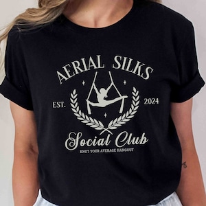 Aerial Silks Shirt, Aerial Hoop Aerialist Gift, Aerial Dancer Tee, Aerialist Tshirt, Aerial Yoga, Trapeze,Aerial Arts,Circus Arts Ariel Gift