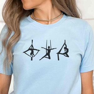 Aerial Silks Shirt, Aerial Hoop Aerialist Gift, Aerial Dancer Tee, Aerialist Tshirt, Aerial Yoga, Trapeze,Aerial Arts,Circus Arts Ariel Gift