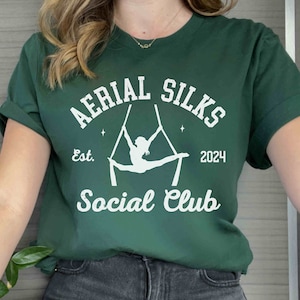 Aerial Silks Shirt, Aerial Hoop Aerialist Gift, Aerial Dancer Tee, Aerialist Tshirt, Aerial Yoga, Trapeze,Aerial Arts,Circus Arts Ariel Gift