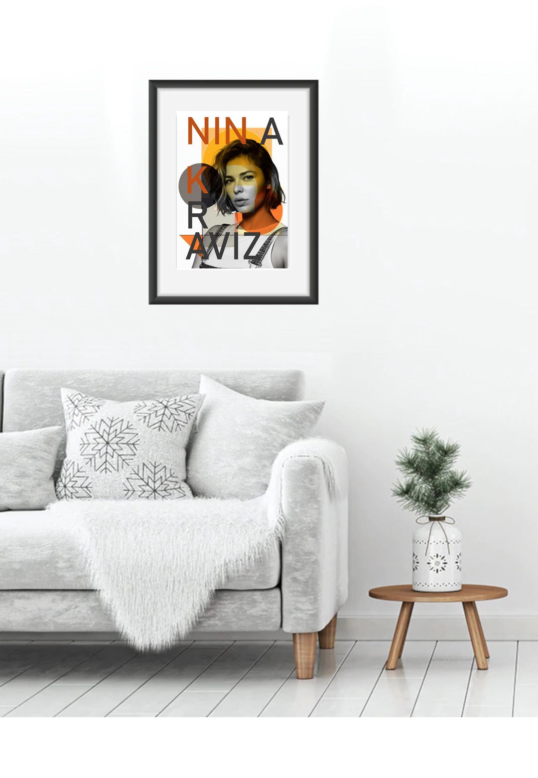 Nina Rave Nina Kraviz Print | Techno DJ Artwork | Underground Rave Poster ...