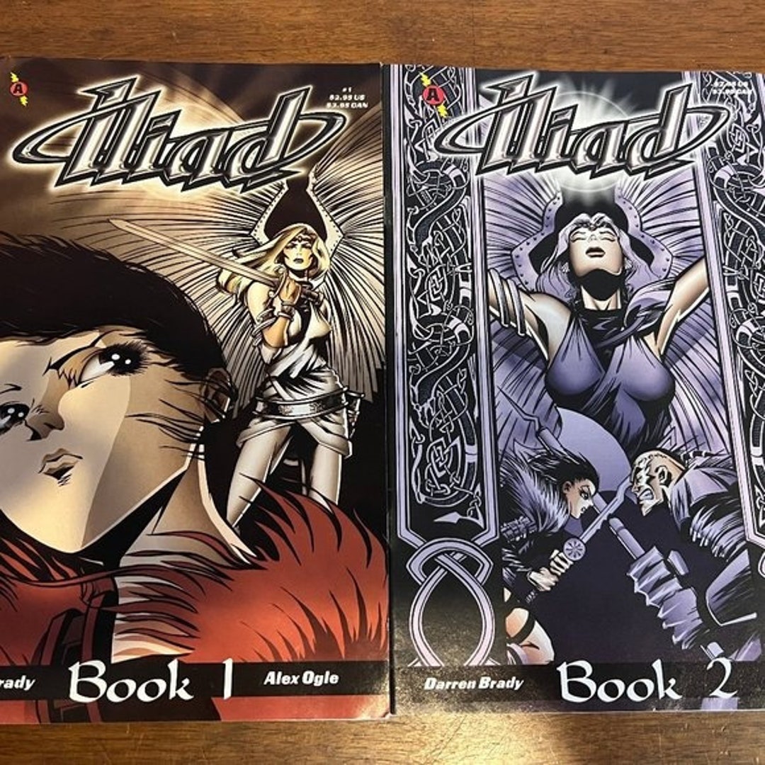 One Book Two Book Iliad Book One & Book Two Complete Story Comic Books 1997 - Etsy
