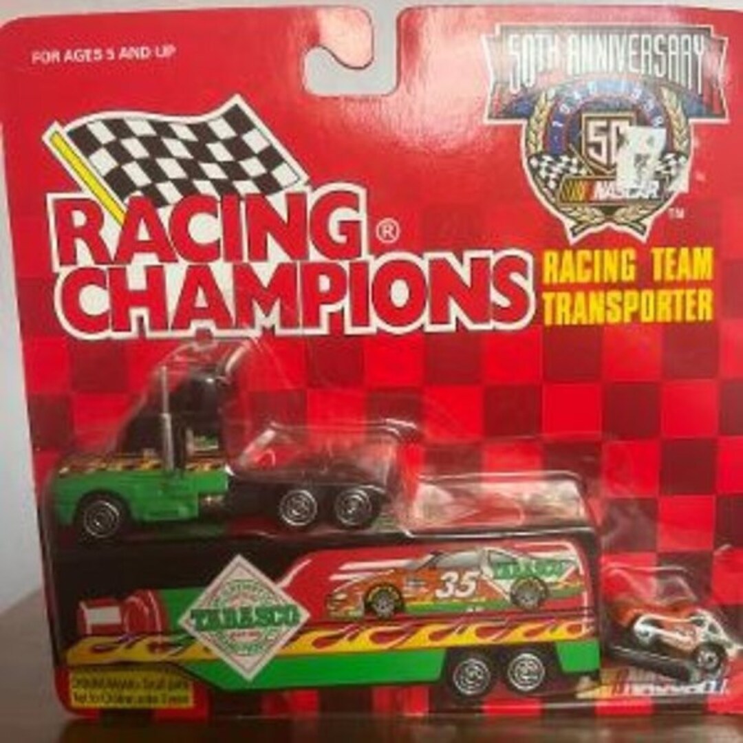 Winward Racing Team Transporter Vintage 1998 Racing Champions 50TH Anniversary Racing Team Transporter ...