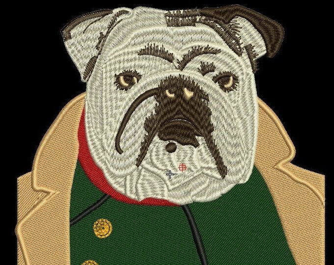 Dressed Up Dog Instant Download Digital Embroidery Design - Brother - Viking - PFAFF - Singer - Juki - PES - XXX - Hus