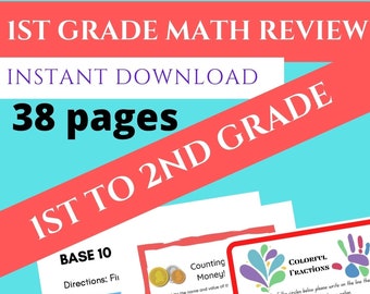Schede di matematica estive per la prima elementare / Addizione, Sottrazione (PDF STAMPABILE)