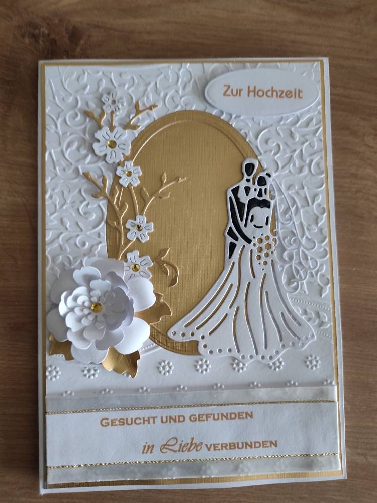 Zur Hochzeit edle Gruß Gratulations Glückwunsch Gutschein Etsy.de
