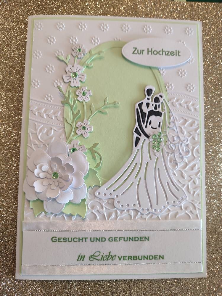 Zur Hochzeit edle Gruß Gratulations Glückwunsch Gutschein Etsy.de