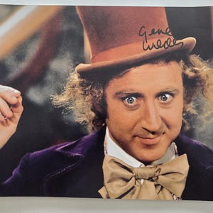 AUTOGRAPHE GENE WILDER