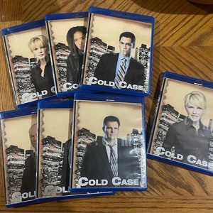 Cold Case Complete Series - 22 Disc Bluray set (Season 1 2 3 4 5 6 7) 1080p Blu-ray