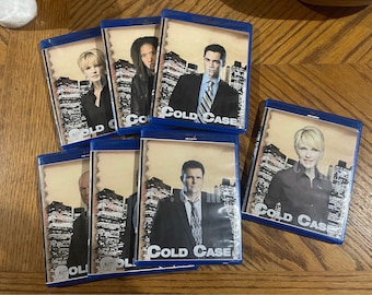 Cold Case Complete Series - 22 Disc Bluray set (Season 1 2 3 4 5 6 7) 1080p Blu-ray