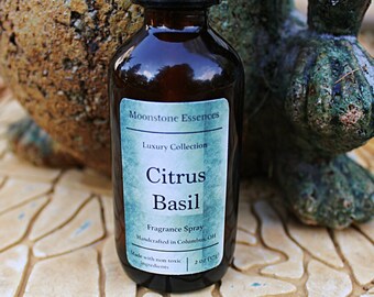 2oz Citrus Basil Luxury Fragrance Spray