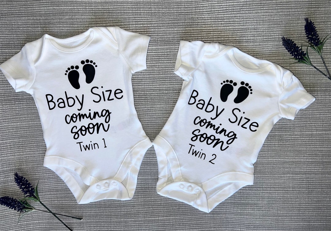 Personalised Baby Announcement Vest Etsy