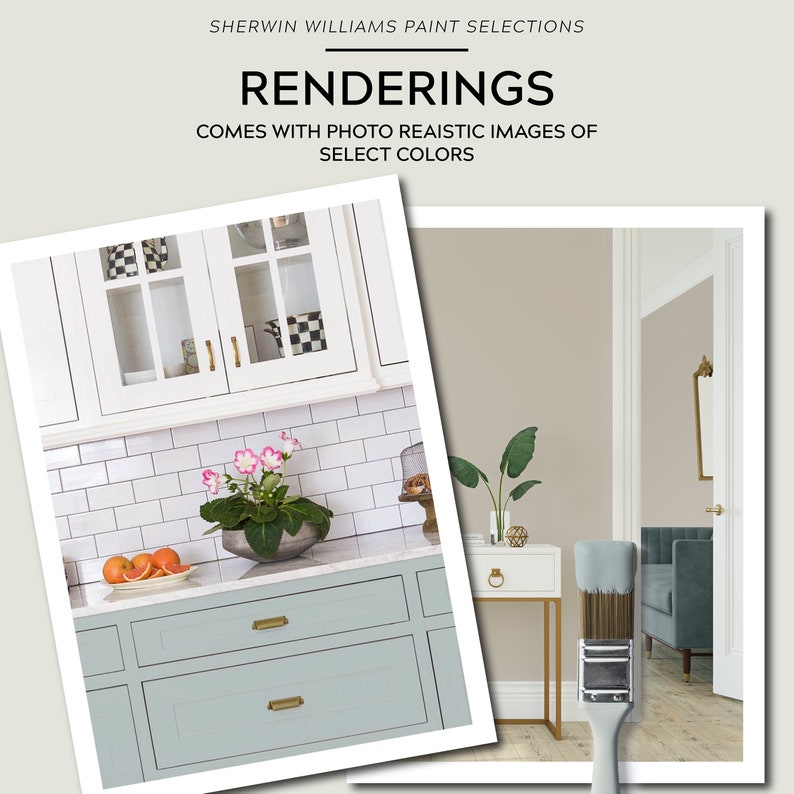 Sherwin Williams POWDER BLUE Paint Color Palette for Home Etsy Hong Kong