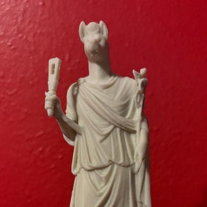 Hermanubis Sculpture: Egyptian-Greek God Statue