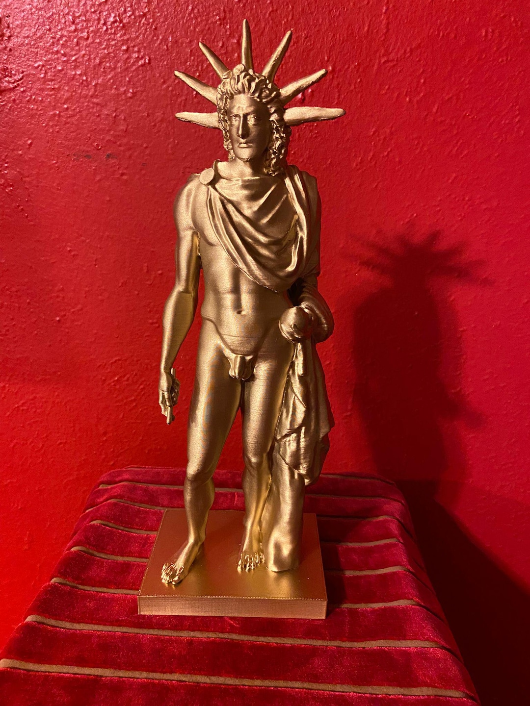 Golden Helios Statue - Sun God Altar Decoration - Etsy