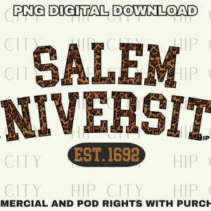 Salem PNG Salem University PNG Salem Witch Trials PNG Salem Shirt Design Spooky Season Png Halloween Png for Shirts Halloween Png Bundle