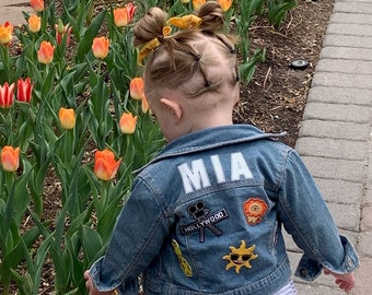 Children Custom Name Jacket