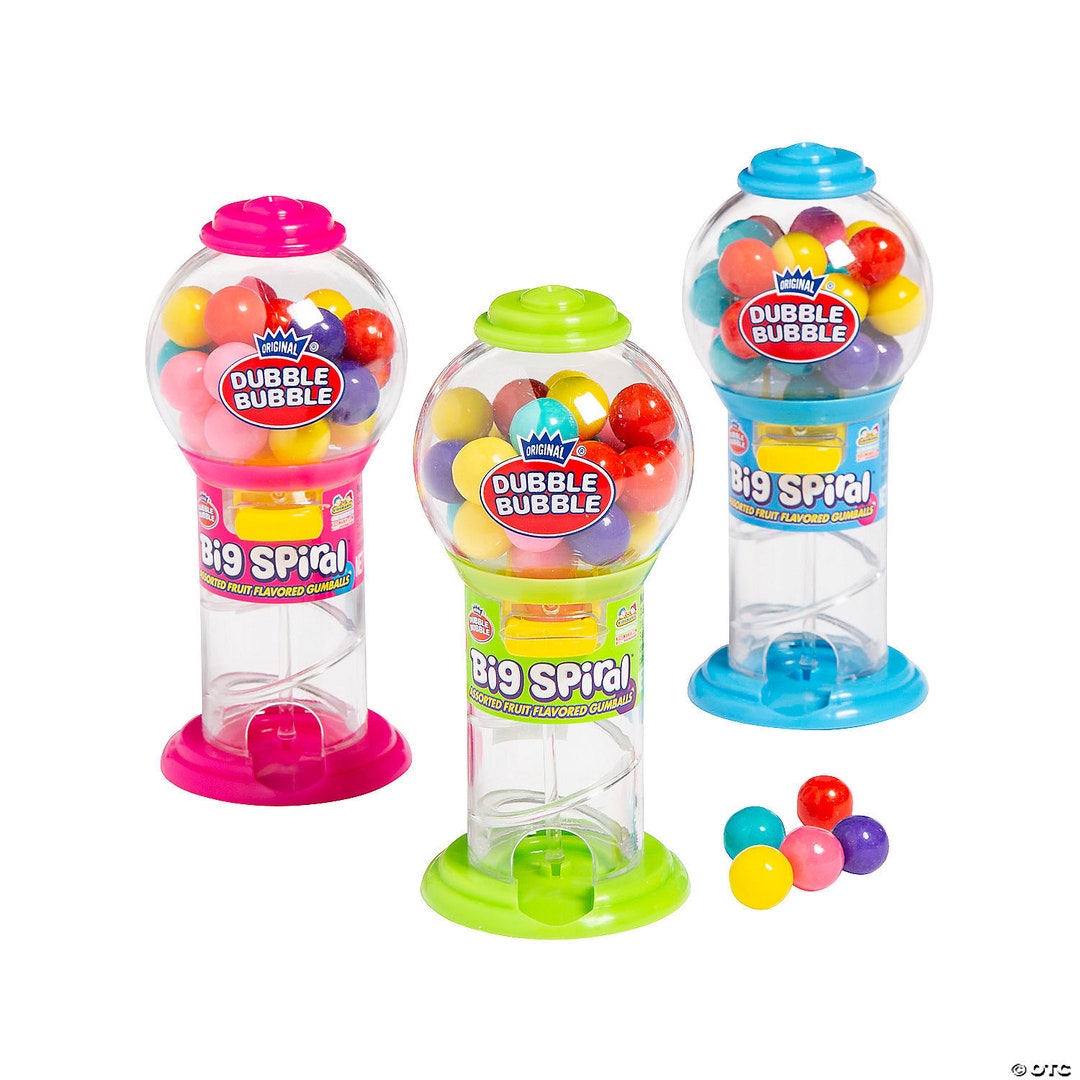 Dubble Bubble Spiral Gum Ball Machine Etsy