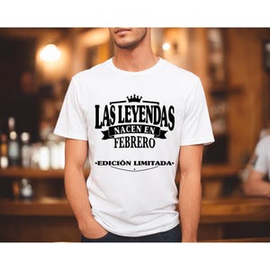 Las Leyendas Nacen En Febrero Edición Limitada PNG