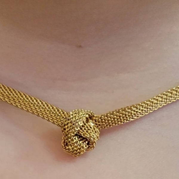 Love Knot Necklace Etsy