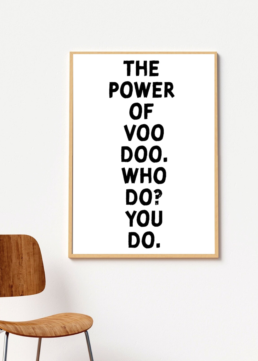 The Labyrinth the Power of Voodoo. Who Do You Do. Poster Etsy