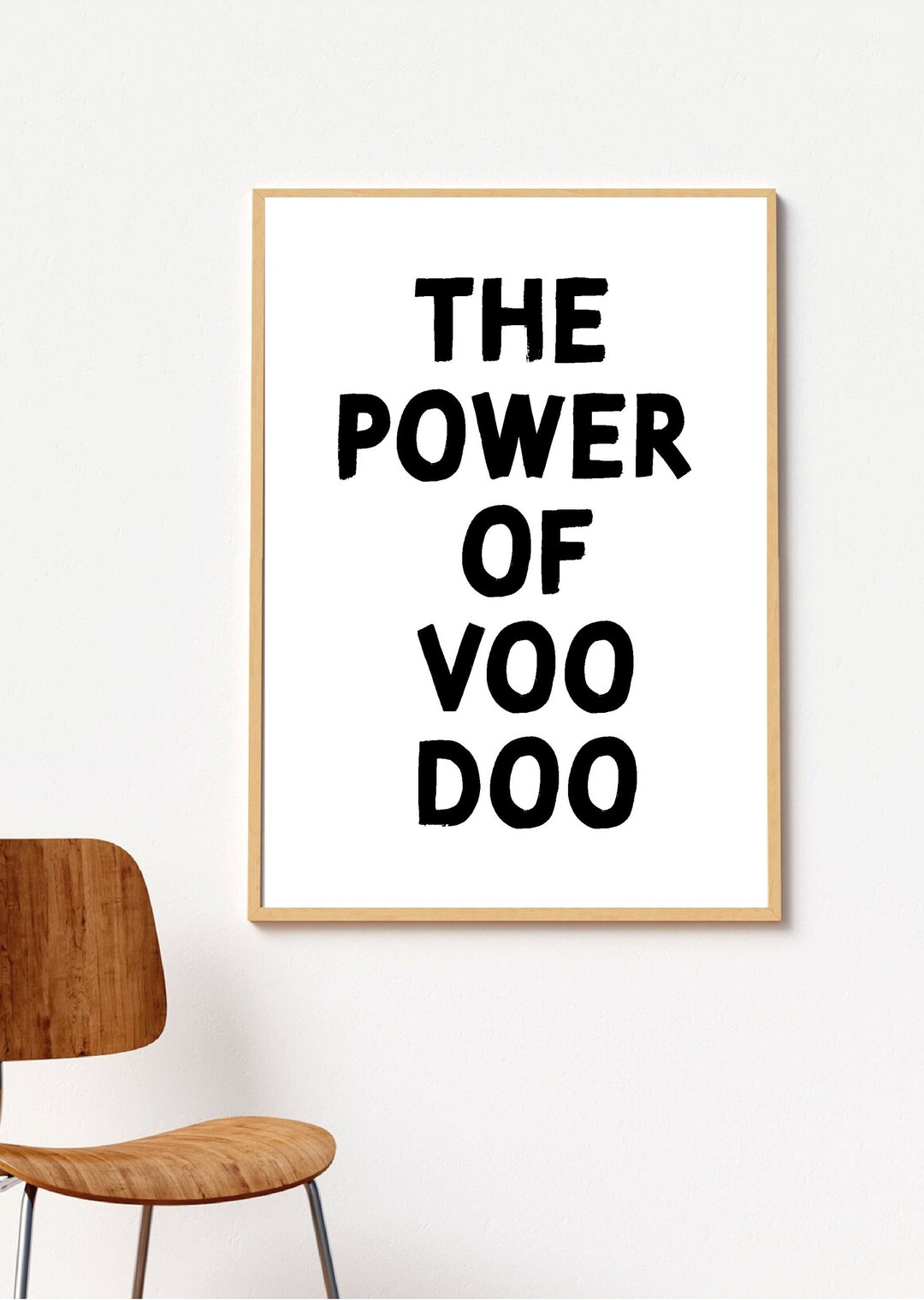 The Labyrinth the Power of Voodoo Poster Print 80's Etsy