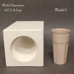 Slip Casting Mold Ceramics And Porcelain,Craft Kit,Plaster Mug,Ceramic Casting,Handmade Mold,Cement Plaster Mould,Concrete Mold,Porcelain