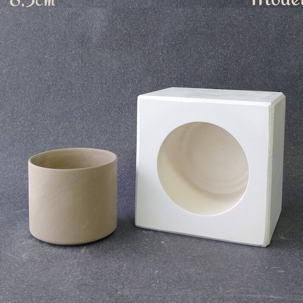 Forma odlewnicza ceramika i porcelana, zestaw rzemieślniczy, kubek gipsowy, odlew ceramiczny, ręcznie robiona forma, cementowa forma gipsowa, forma betonowa
