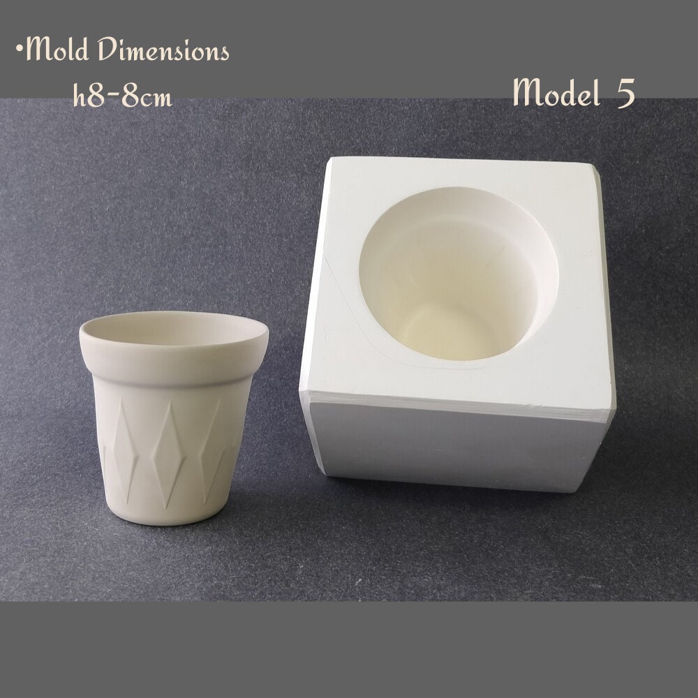 Slip Casting Mold Ceramics,craft Kit,plaster Mug,ceramic Casting