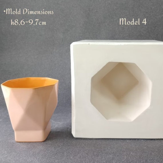 Plaster Cup Mold for Slip Casting, Plaster Ceramic Molds, Ceramic Pots  Making, Mold Making, EK026 -  Israel