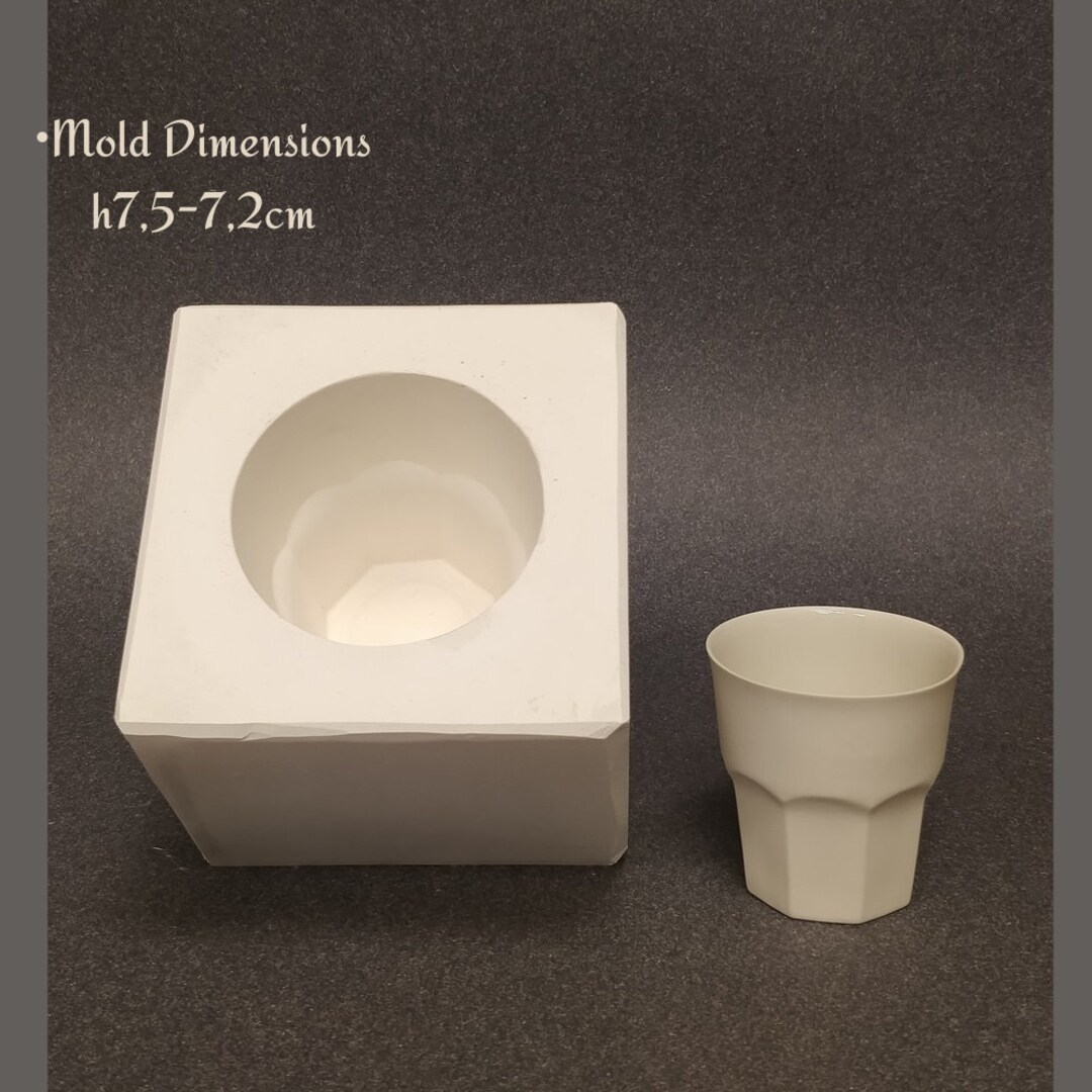 Slip Casting Mold Ceramics,craft Kit,plaster Mug,ceramic Casting