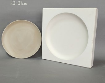 Plate Mold,Serving Mold,Slip Casting Mold,Cement Plaster Mould,Ceramic Casting Mold,Concrete Mold,Quimper Pottery,Serving Mold,Dinner Mold