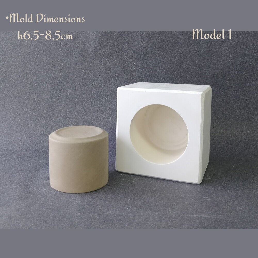 Slip Casting Mold Ceramics,craft Kit,plaster Mug,ceramic Casting,handmade  Mold,cement Plaster Mould,concrete Mold,handle Mold Set, 