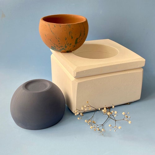 Handleless Mug Plaster Mold for Slip Casting Mold Making Etsy Australia