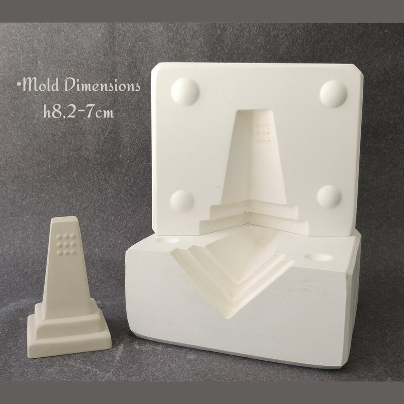 Ceramic Glaze Trial Moldslip Casting Mold Ceramicscraft Etsy