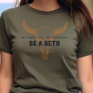 Bull Skull Shirt, Howdy Shirt, Boho Cow Skull Sweatshirt, Country Music Shirt, Cowgirl Shirt, Wild West Sweatshirt, Be a Beth,
