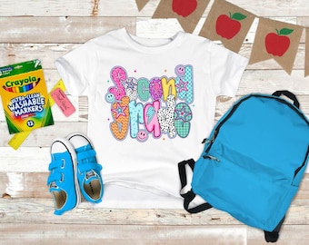 Second Grade Back To School Shirt,Second Grade Teacher Shirt,Second Grade Shirt,Customized School Shirt,Gift for Kids,Gift for Teacher