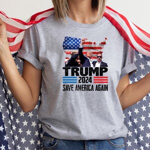 2024 Save America Again Presidential Election Shirt, Political Campaign Tee, Republican Supporter Shirt, Voting Shirt, MAGA Men&#39;s Shirts