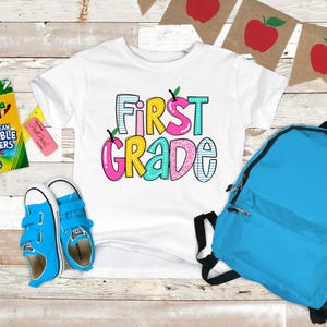 First Grade Shirt, Back To School Gift, First Grade Teacher Shirt, Back To School Tee,First Grade Shirt,  Back To School Teacher Shirt
