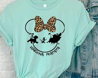 Camiseta Animal Kingdom, camiseta Hakuna Matata, camiseta a juego de vacaciones familiares, camiseta de viaje familiar, camiseta de Disneyland, Hakuna Matata,